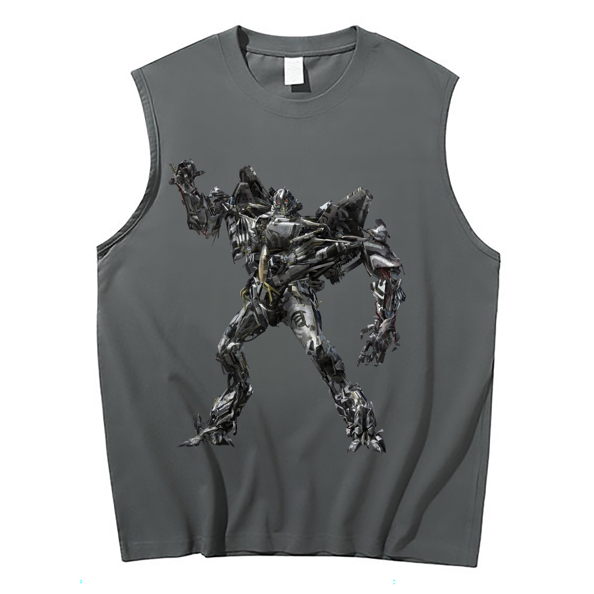 （画像用） Transformers トランスフォーマー コットン100％タンクトップ（フロントプリント）